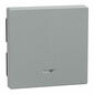 Klawisz pojedynczy z oczkiem Aluminiowy Merten System M - 431060