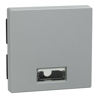 Klawisz z wycięciem na symbol Aluminiowy Merten System M - 433860