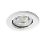 Oprawa sufitowa punktowa ALOR DSO-W Gx5,3/GU10/MR-16/JDR Biały 12/230V IP-20 Kanlux - 26790