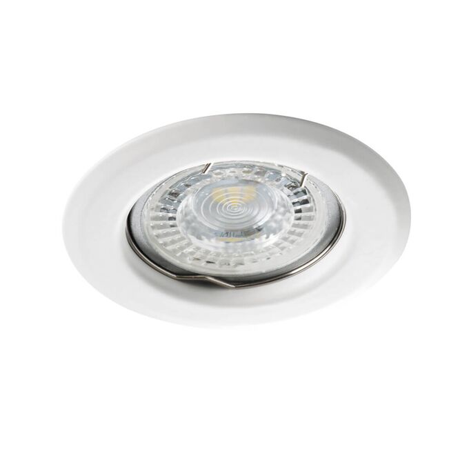 Oprawa sufitowa punktowa ALOR DSO-W Gx5,3/GU10/MR-16/JDR Biały 12/230V IP-20 Kanlux - 26790
