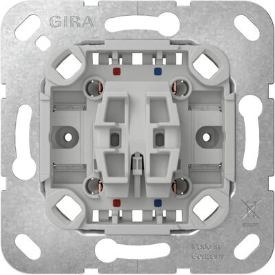 Łącznik dwubiegunowy bez pazurków (mechanizm) Gira System 55 - 381200
