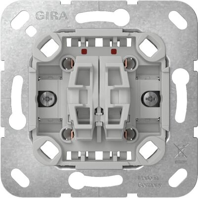 Łącznik schodowy podwójny (mechanizm samopowrotny) Gira System 55 - 312800