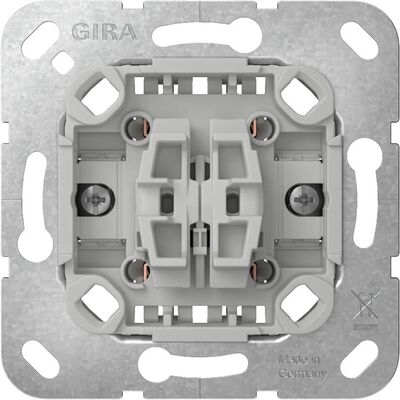 Łącznik schodowy-uniwersalny + przycisk zwierny (mechanizm) Gira System 55 - 313900