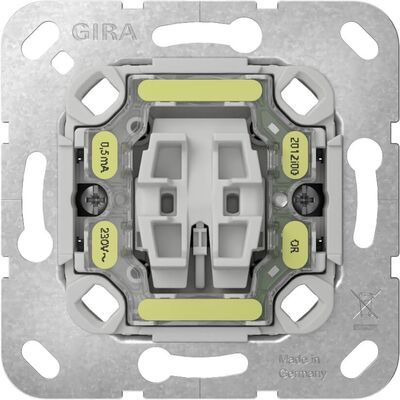 Łącznik schodowy-uniwersalny z podświetleniem 16AX (mechanizm) Gira System 55 - 318600
