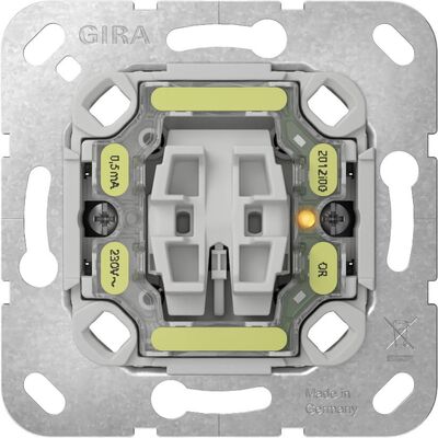 Łącznik schodowy-uniwersalny z podświetleniem (mechanizm) Gira System 55 - 311600