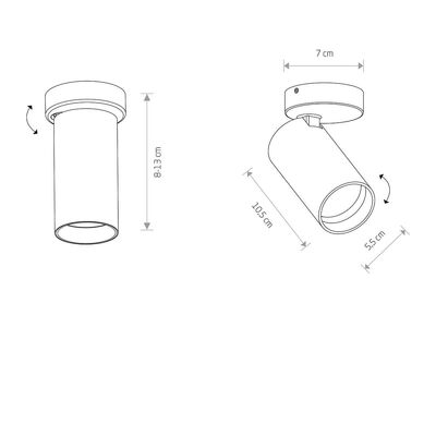 Oprawa MONO I WHITE Nowodvorski - 7807