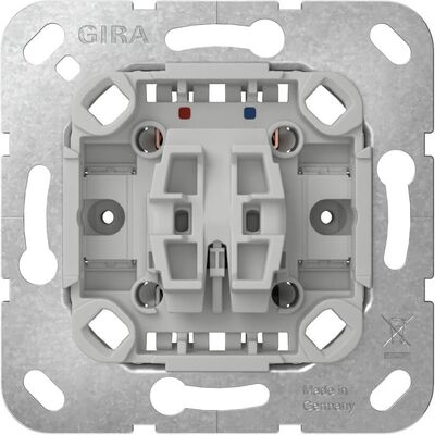 Przycisk zwierny z zaciskiem zerowym bez pazurków (mechanizm) Gira System 55 - 387000