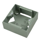 Puszka natynkowa pojedyncza Zielony mat - PNP-1G/84 As