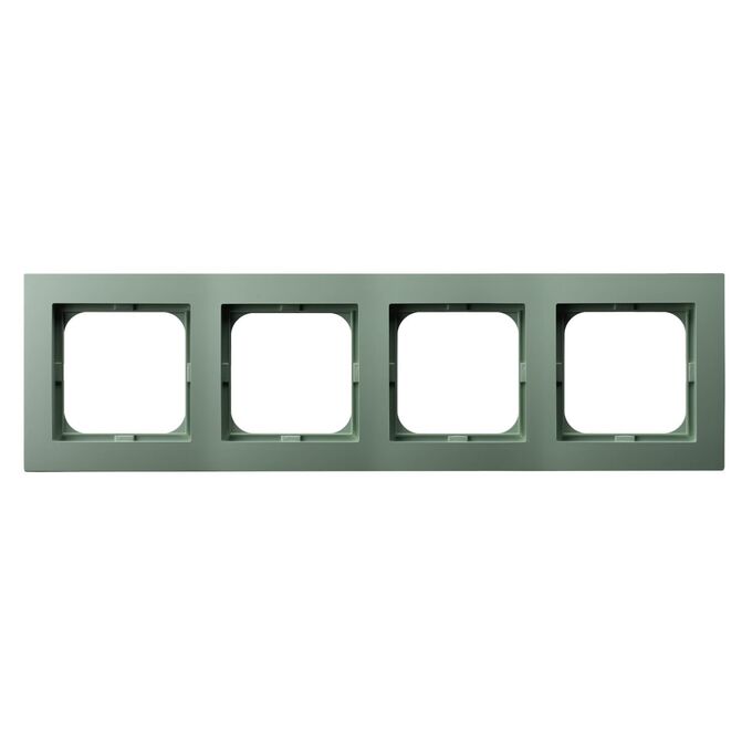 Ramka poczwórna Zielony mat - R-4G/84 As