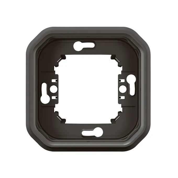 Ramka pojedyncza podtynkowa Antracyt Legrand Nowe Plexo IP55 - 069606L, producent Legrand. Solidna konstrukcja i nowoczesny design.