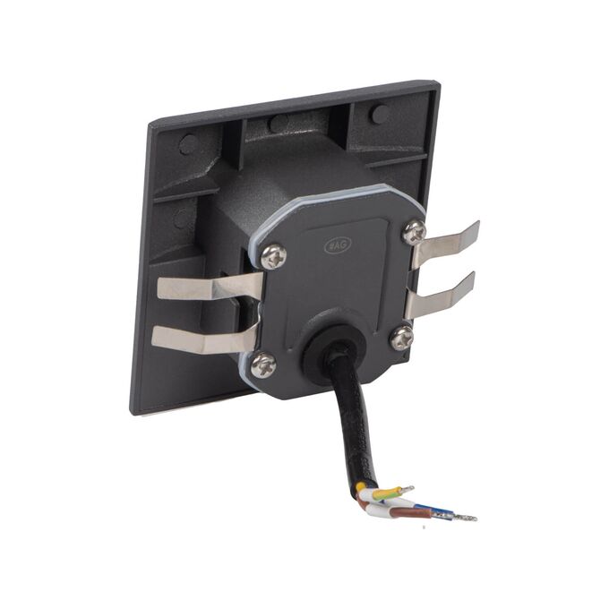 Oprawa schodowa LED EXIN LED L GR-WW b.ciepła 230V IP-65 Szary Kanlux - 39128