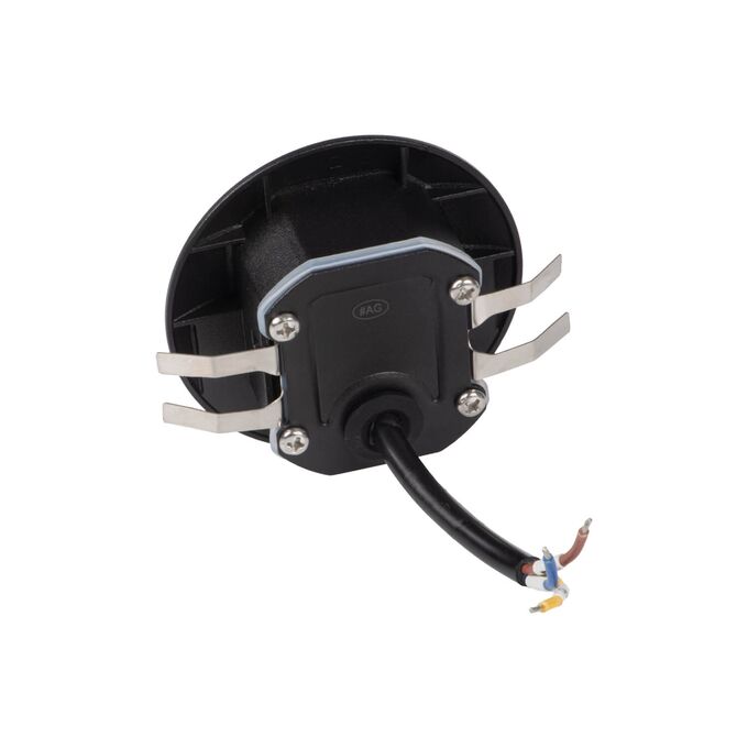 Oprawa schodowa LED EXIN LED O B-WW b.ciepła 230V IP-65 Czarny Kanlux - 39121