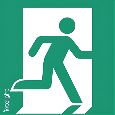 Piktogram LUDZIK W PRAWO do DIRECTO S/VELLA - VD3 (logo) Intelight - 85203