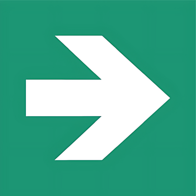 Piktogram STRZAŁKA W PRAWO/LEWO/GÓRA/DÓŁ do DIRECTO S/VELLA -VD5 (logo) Intelight - 85205