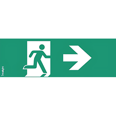 Piktogram WYJŚCIE W PRAWO do ORION - OR8 (logo) Intelight - 85007