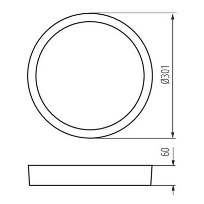 Plafoniera LED DABER 12-20W CCT W b.zmienna IP-66 Biały Kanlux - 39024