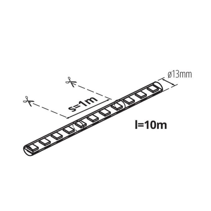 Wąż świetlny GIVRO LED 10M-NW b.neutralna Kanlux - 39196