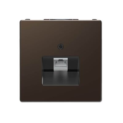 Gniazdo komputerowe pojedyncze RJ45 kat.6A STP ekranowane Mocca Merten System D