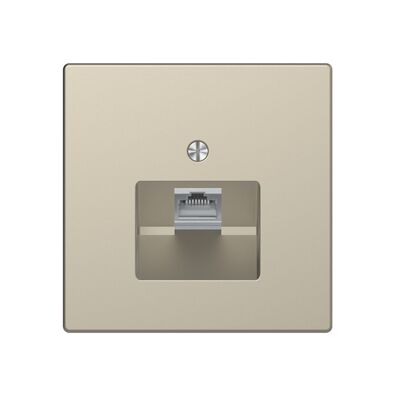Gniazdo komputerowe pojedyncze RJ45 kat.6A STP ekranowane Sahara Merten System D