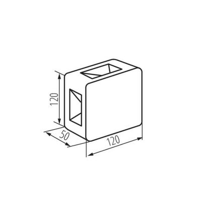 Kinkiet zewnętrzny REFAZI EL 6W-F-W 360lm 4000K b.neutralna IP-54 Biały Kanlux - 39180