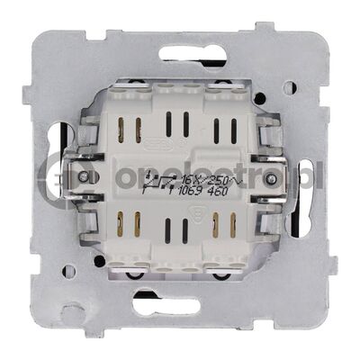 Łącznik podwójny, świecznikowy Szary grafit - ŁP-2R/m/73 Sonata