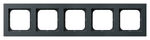 Ramka pięciokrotna Szary grafit - R-5R/73 Sonata