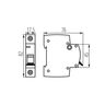 Wyłącznik nadprądowy 1P C 2A 6kA KMB6-C2/1 IDEAL by Kanlux - 32555