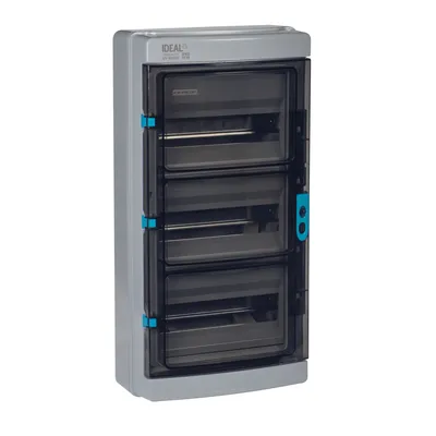 Rozdzielnica natynkowa 36 mod. (3x12) IP-65 KDB-IP65-S36T IDEAL by Kanlux - 38455