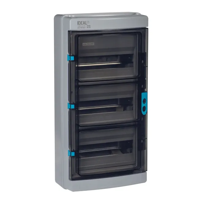 Rozdzielnica natynkowa 36 mod. (3x12) IP-65 KDB-IP65-S36T IDEAL by Kanlux - 38455