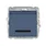 Łącznik hotelowy pojedynczy (podświetlenie niebieskie) Navy blue Karlik MINI - 64MSH-1.2