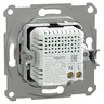 Ładowarka podwójna USB typu A+C 21W PD Stal Schneider Asfora EPH2700562 - widok z tyłu z oznaczeniami technicznymi.