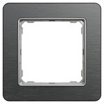 Ramka pojedyncza Szczotkowany Tytan Schneider Sedna Elements - SDD372801U
