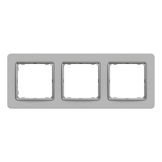 Ramka potrójna Srebrne Aluminium Schneider Sedna Design - SDD393803