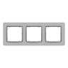 Ramka potrójna Srebrne Aluminium Schneider Sedna Design - SDD393803
