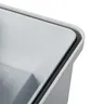 Szara, natynkowa rozdzielnica elektryczna Kanlux IDEAL IP-65 z widoczną uszczelką na rancie.