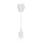Lampa wisząca VOLTA WHITE E27 Biały Ideus Strühm - 03526