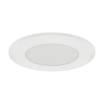 Biały, okrągły pierścień ozdobny FANTA C WHITE IP-65/20 marki Ideus, idealny do nowoczesnych wnętrz.