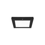 Czarna plafoniera LED z czujnikiem ruchu OLGIERD LED D MVS 12W CCT 760lm 4200K marki Ideus