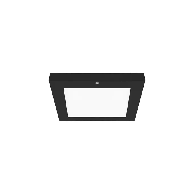 Czarna plafoniera LED z czujnikiem ruchu OLGIERD LED D MVS 12W CCT 760lm 4200K marki Ideus