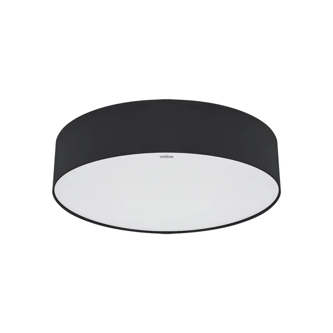 Czarna plafoniera SYMBOL C z dwoma gniazdami E27 od producenta Ideus, model 04986.