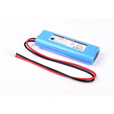 Niebieski pakiet akumulatorów LiFePO4 12,8V 1000mAh z przewodami czerwonym i czarnym, do oprawy WARS 3W 2H / PRIMUS LED HP 3W 2h Intelight.