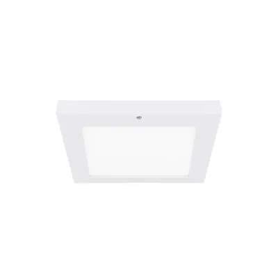 Nowoczesna plafoniera LED z czujnikiem ruchu OLGIERD LED D MVS 18W WHITE CCT 1580lm 4200K, biała, zmienna barwa światła, producent Ideus.