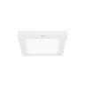 Nowoczesna plafoniera LED z czujnikiem ruchu OLGIERD LED D MVS 18W WHITE CCT 1580lm 4200K, biała, zmienna barwa światła, producent Ideus.