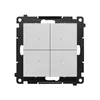 Sterownik oświetleniowy poczwórny SWITCH Q WiFi Aluminium mat Simon 55 GO - TEW4W.01/143