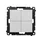 Sterownik oświetleniowy poczwórny SWITCH Q WiFi Aluminium mat Simon 55 GO - TEW4W.01/143