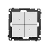 Sterownik oświetleniowy poczwórny SWITCH Q WiFi Jasnoszary mat Simon 55 GO - TEW4W.01/114