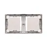 Puszka natynkowa płytka podwójna Stal Inox Simon Basic Standard - MPN2/21. Produkt marki Kontakt-Simon.