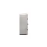 Puszka natynkowa płytka podwójna Stal Inox Simon Basic Standard MPN2/21 - widok z boku.
