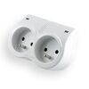 Rozgałęźnik przeciwprzepięciowy 2-krotny z/u Elgotech - R-20F