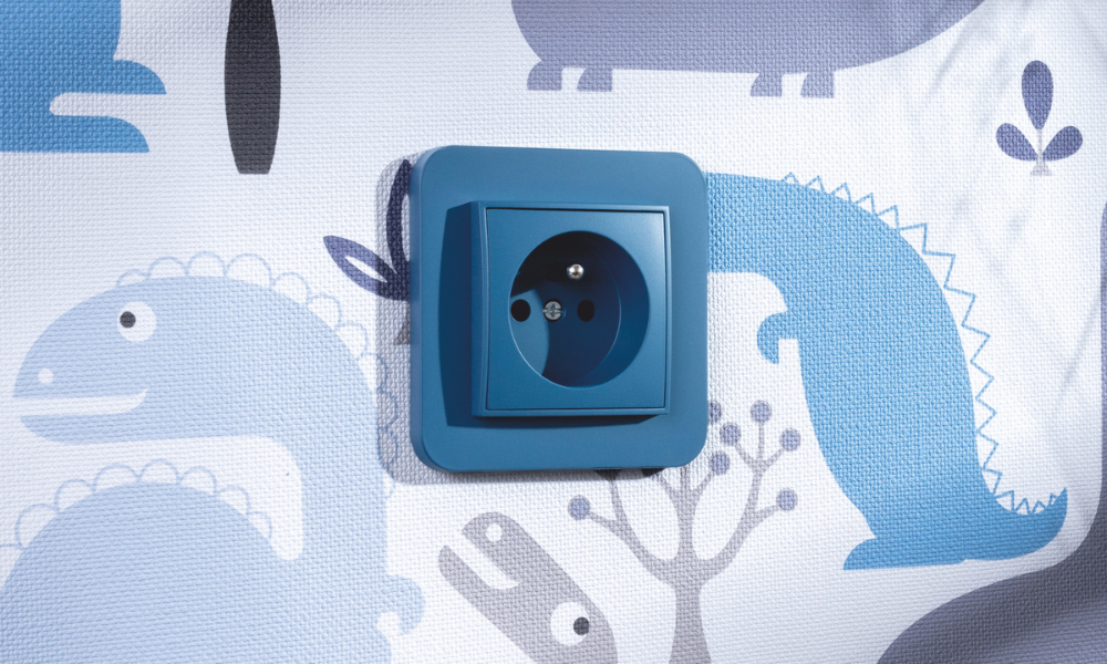 Gniazdo z serii Karlik MINI w kolorze Navy Blue 